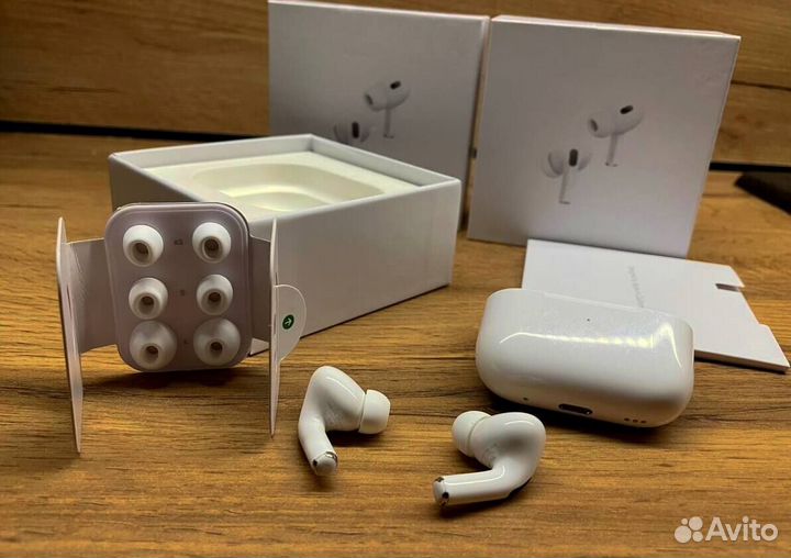 Наушники AirPods PRO 2 чип Airoha Премиумдоставка