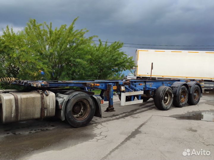 Полуприцеп контейнеровоз Van Hool контейнеровоз, 1997