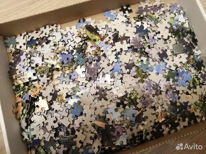 3 пазла по 1000 деталей Castorland и Step puzzle