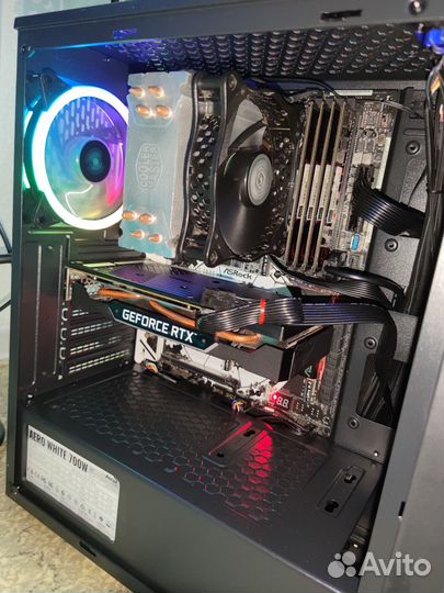 Игровой пк intel i7/RTX 2060super/16 Гб ddr4/ssd