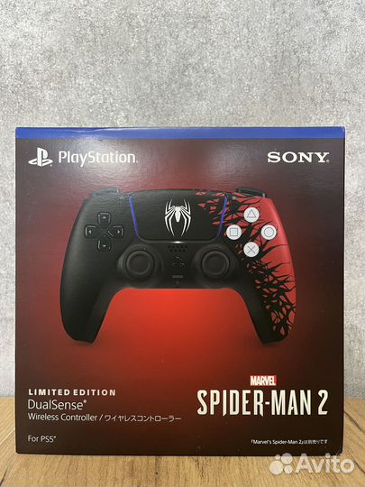 Джойстик PS5 Dualsense Marvel's Spider-Man 2