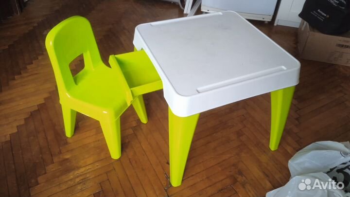 Стол и стул детские разборные (с 2 до 6 лет)