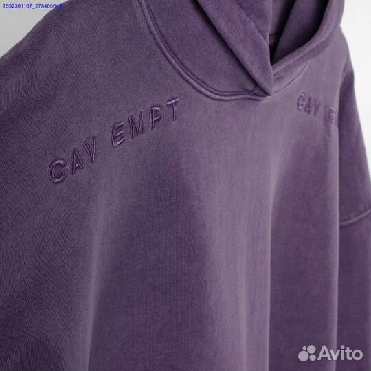 Уникальное фиолетовое худи Cav Empt для вас