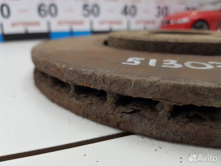 Диск тормозной передний