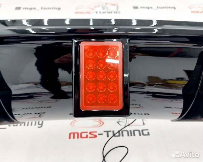 Диффузор и губа стиль B Мерседес S-class W222 рест