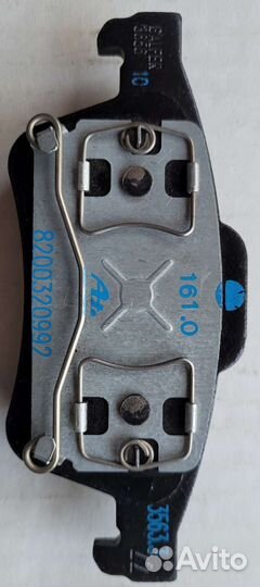 Тормозные колодки Renault Laguna 2