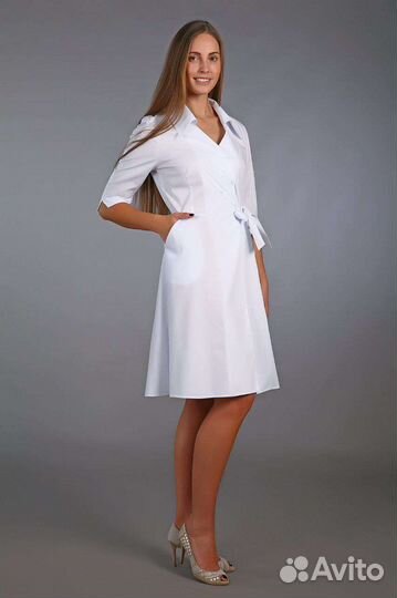 Медицинский халат женский