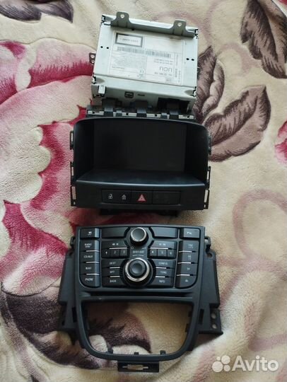Штатный магнитафон опель астра j navi 500