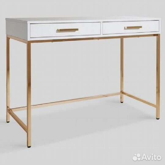 Консоль, туалетный столик на метал.каркасе