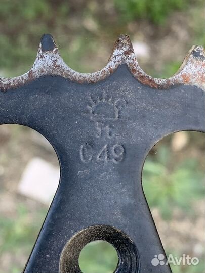 Продам заднюю звезду honda xr 250