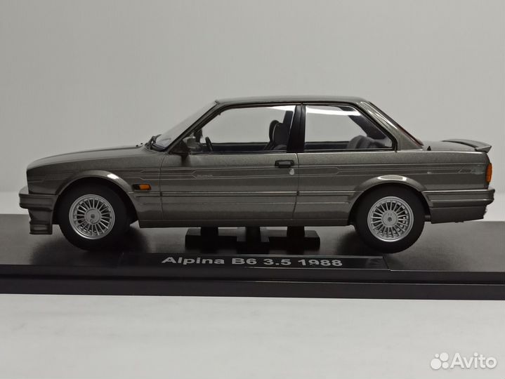 Bmw Alpina B6 3,5 (E30) -1988 Grey 1:18 Kk Scale