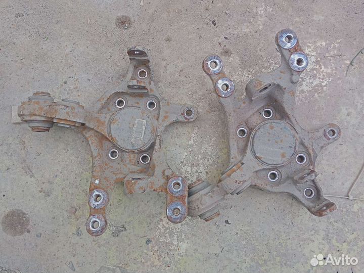 Задние поворотные кулаки на kia ceed 1