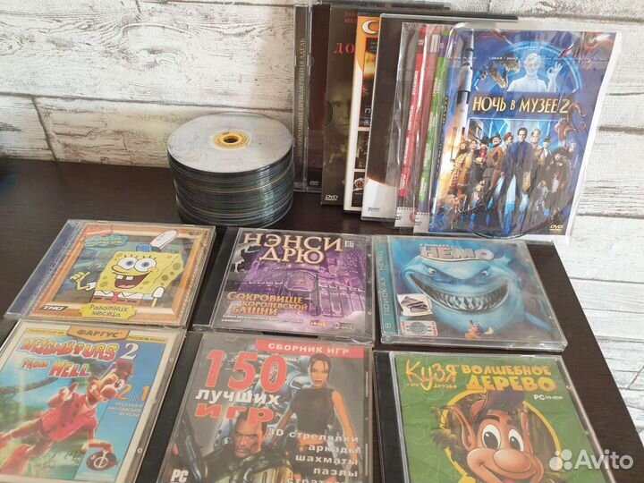 DVD диски более 50 штук