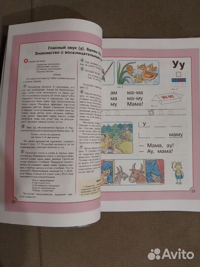 Учебник в Мире звуков и букв, Андрианова