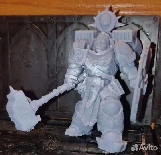 Сталин киборг космодесантник Warhammer 4000