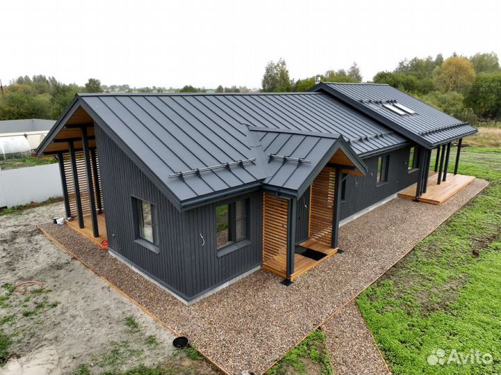 Каркасный дом 107 кв.м