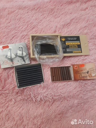 Набор для живописи и графики (сангина, уголь)