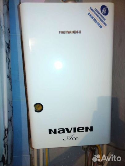 Газовый котел настенный бу navien