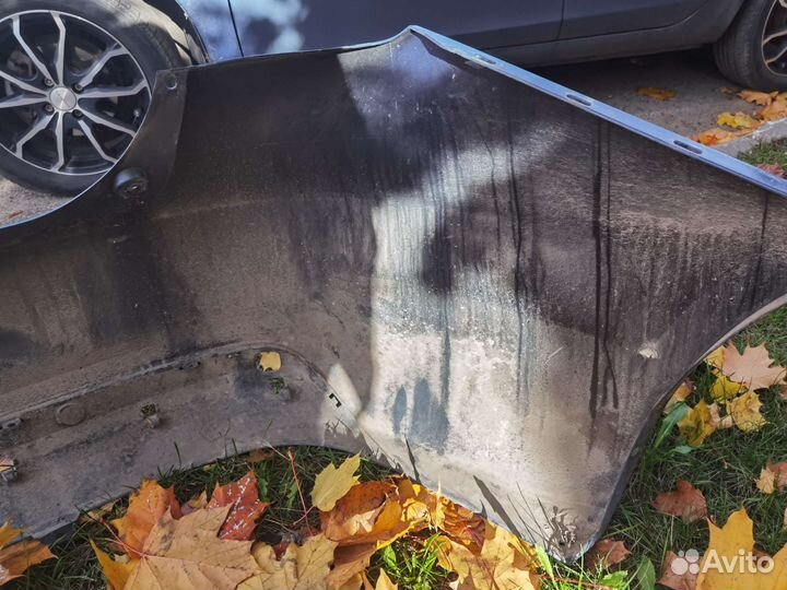 Задний бампер LADA vesta синий