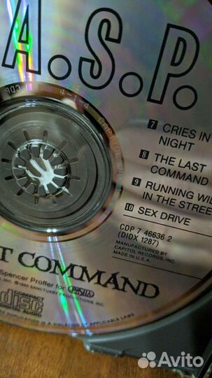 W.A.S.P фирменные CD