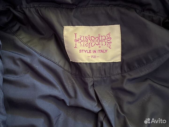 Пальто для девочки 158