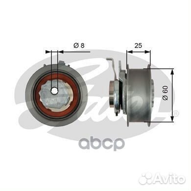 Ролик грм VAG 1.0-1.6 11- T43247 Gates