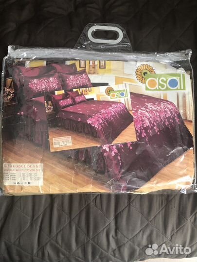 Постельное белье шелковое
