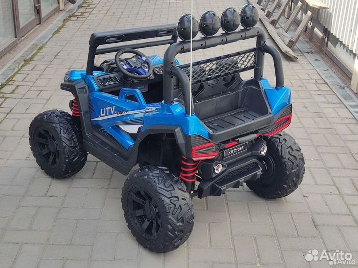 Большой Двухместный Детский Электромобиль Багги