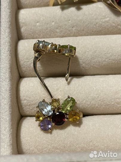 Золотые серьги