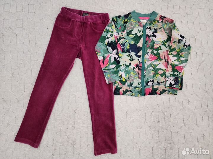Одежда для девочки пакетом размер 116-122