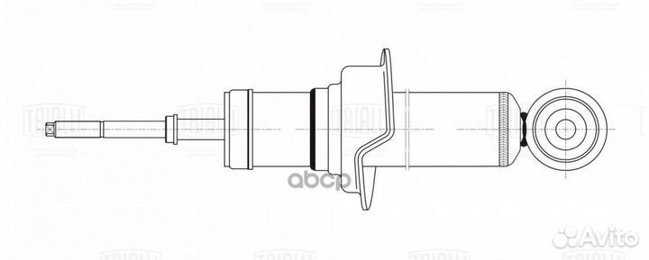 Амортизатор Mitsubishi Outlander (12) задн. AG