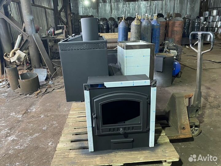 Печь банная 3 в одном на 3 помещения