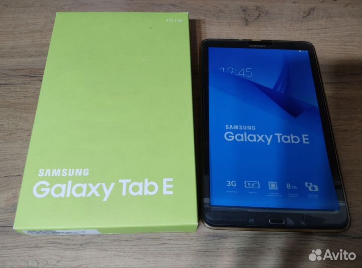 Планшет samsung Galaxy Tab E