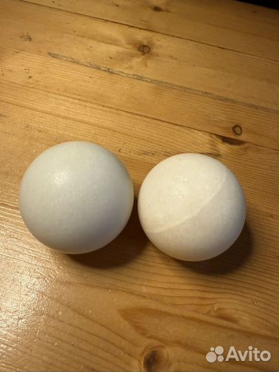 Шар из белого мрамора