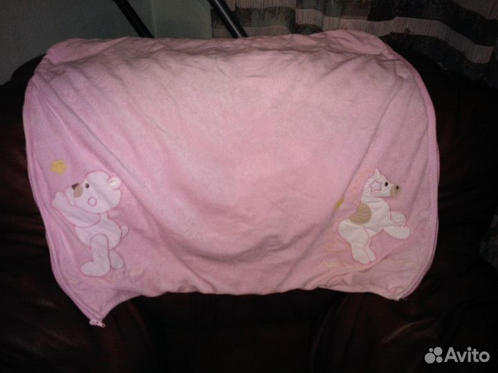 Велюровый комплект на выписку из роддома