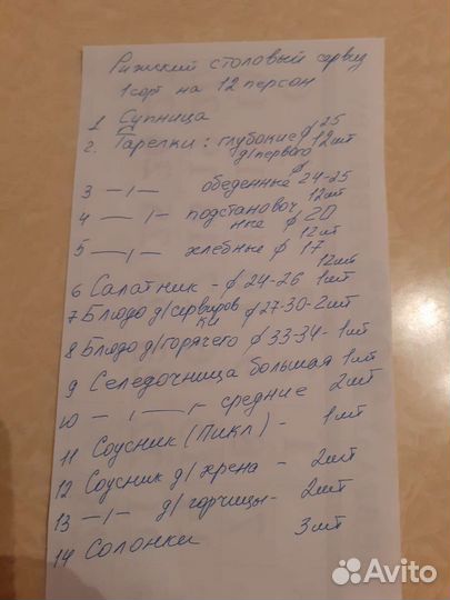 Сервизы фарфор СССР