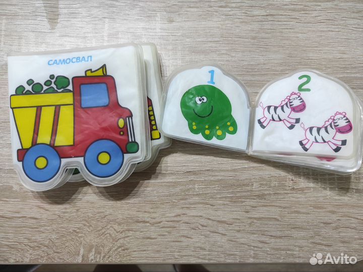 Непромокаемые книжки для ванны