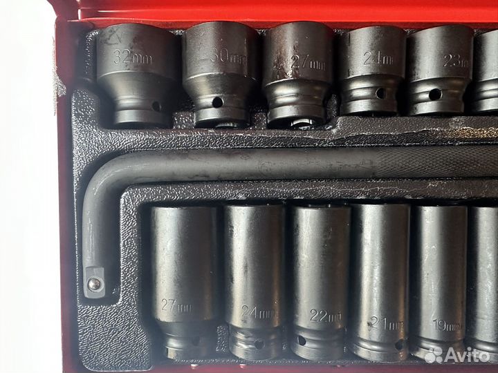 Набор ударных торцевых головок