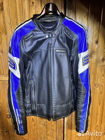 Кожаная мото-куртка Спиди (Spidi)