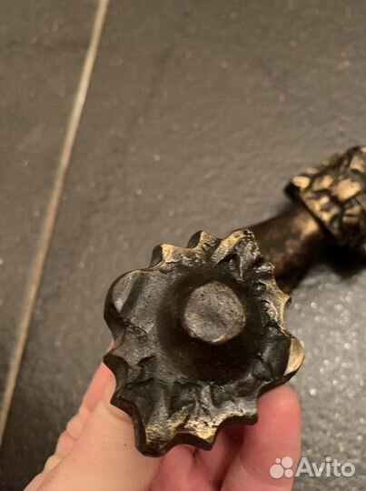 Дверной молоток с состаренным эффектом (бронза)