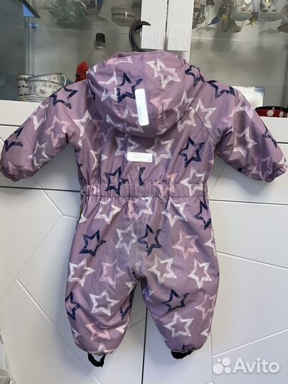Комбинезон сиреневый со заездами 80р Reima