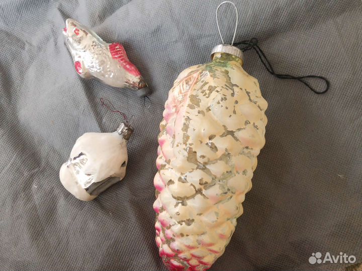 Игрушки ёлочные СССР