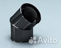 Сендвич-отвод, эмалированый 135*,0,8/0,8 d-115/20