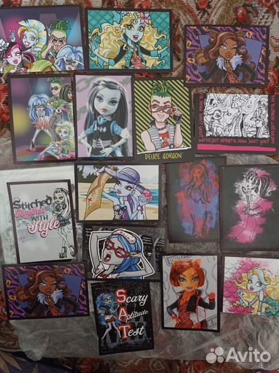 Наклейки Монстер Хай