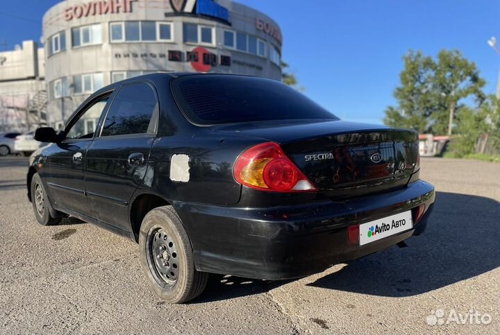 Kia Spectra 1.6 МТ, 2008, 240 000 км