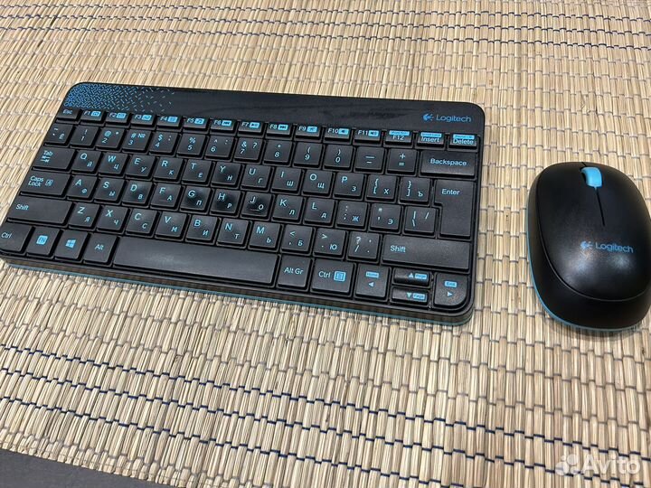 Клавиатура и мышь беспроводные Logitech
