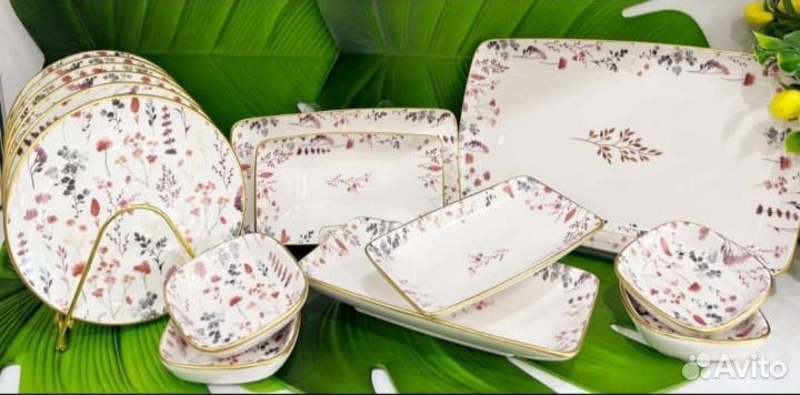 Набор для завтрака 15 предметов Турция