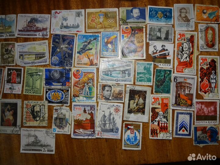 Почтовые марки ссср. Значки с копа