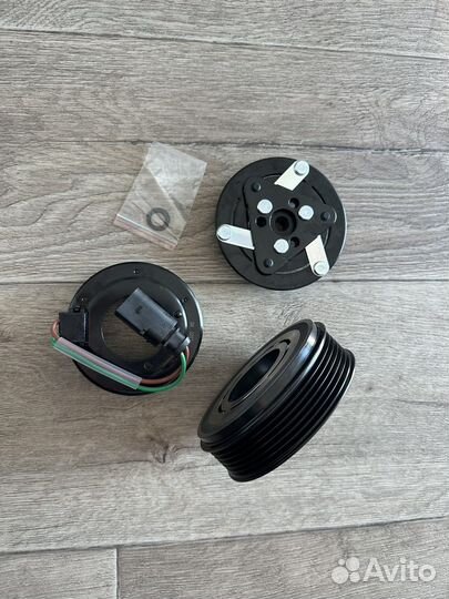 Муфта компрессора кондиционера Шкода рапид