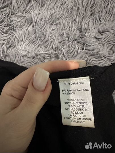 Черное водолазка платье мини yuka